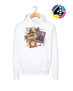 Halloween Haunt Postcards Hoodie