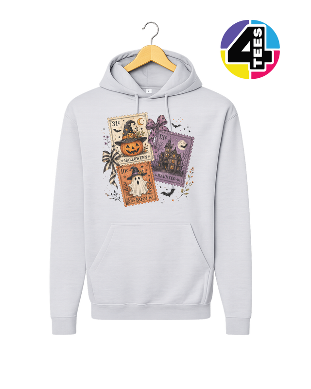 Halloween Haunt Postcards Hoodie