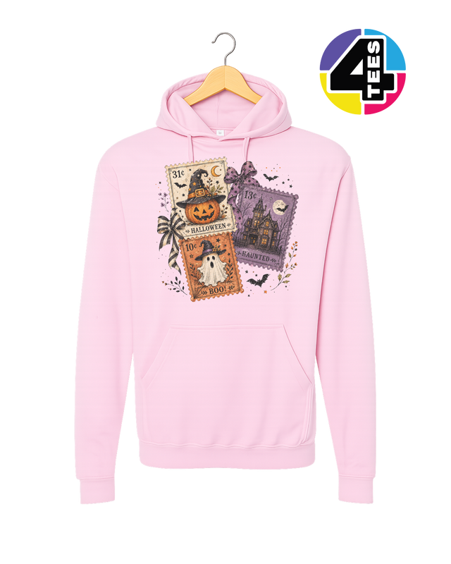 Halloween Haunt Postcards Hoodie