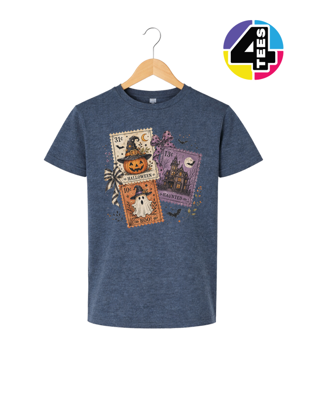 Halloween Haunt Postcards Youth Tee
