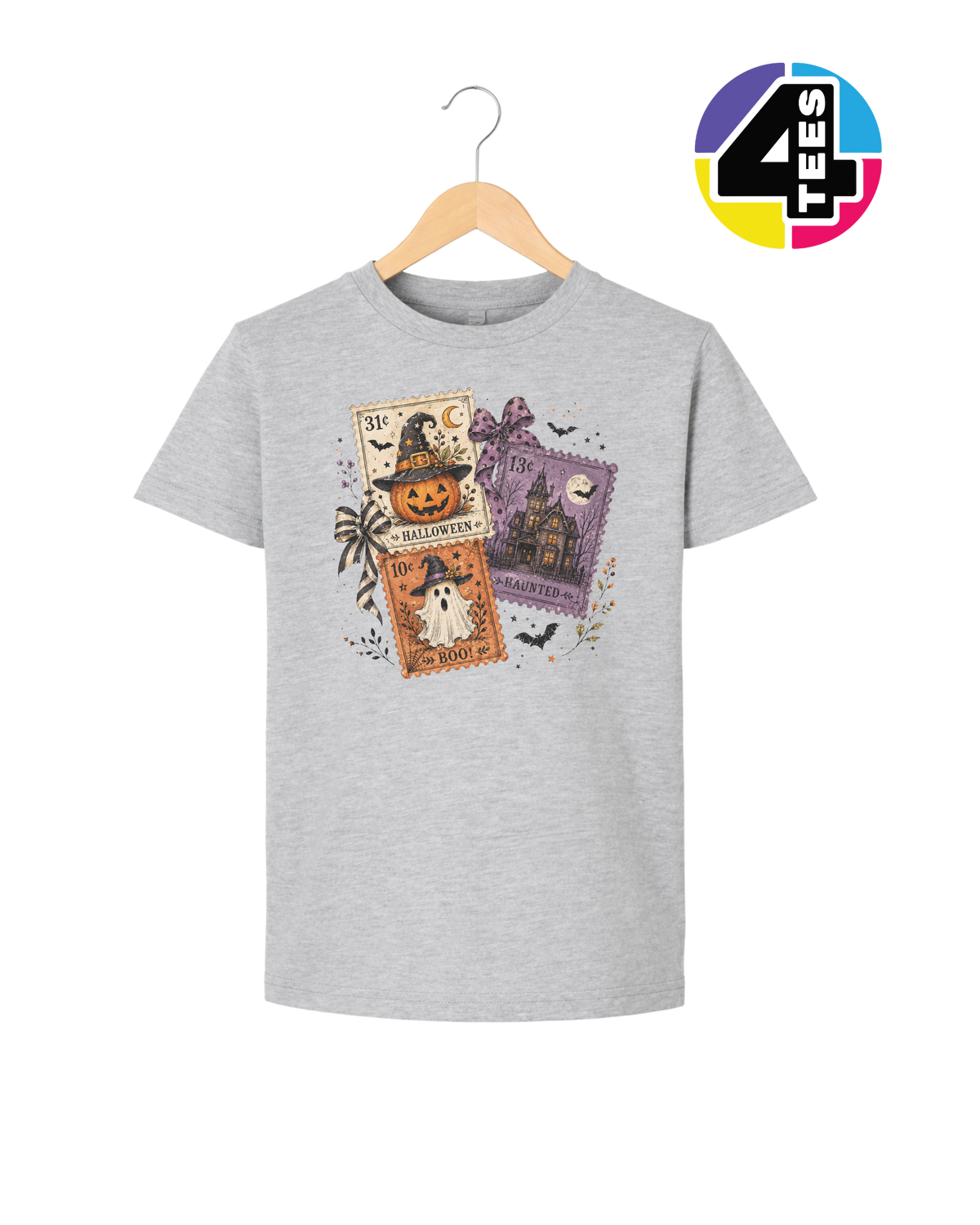 Halloween Haunt Postcards Youth Tee