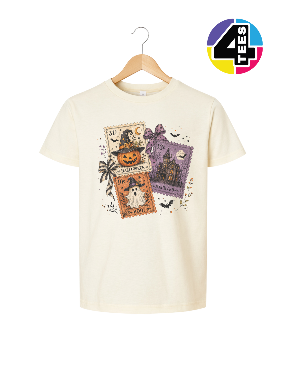 Halloween Haunt Postcards Youth Tee