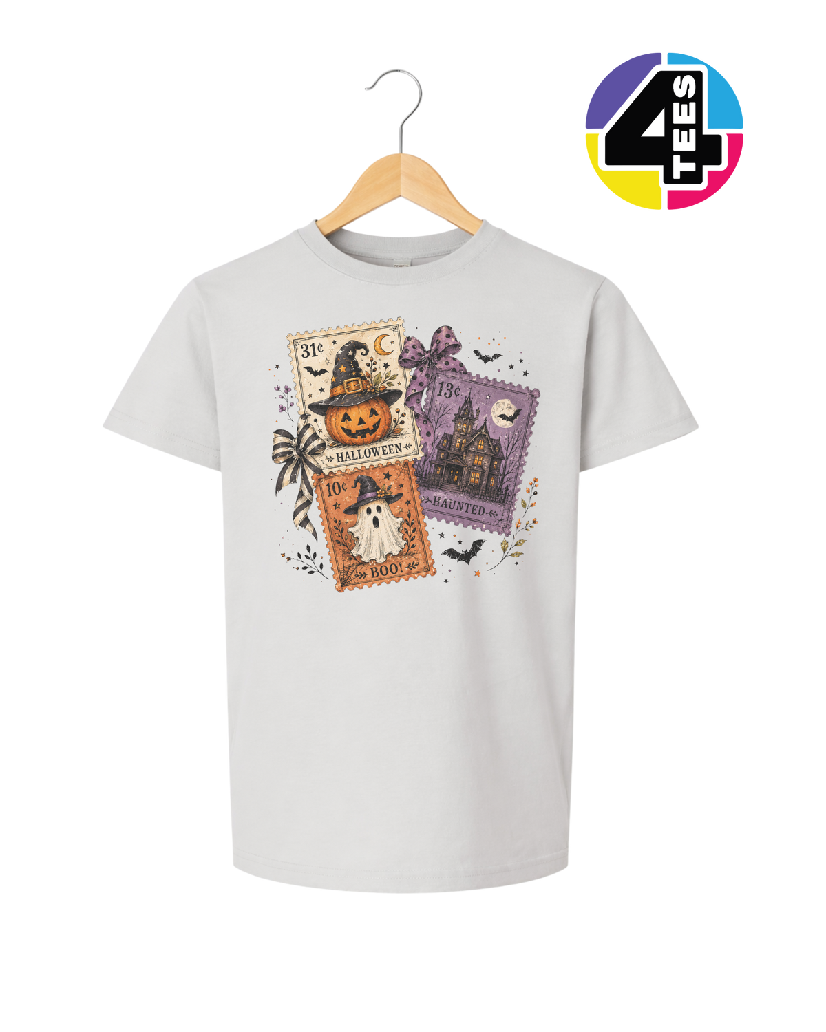Halloween Haunt Postcards Youth Tee