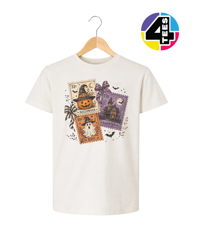 Halloween Haunt Postcards Youth Tee