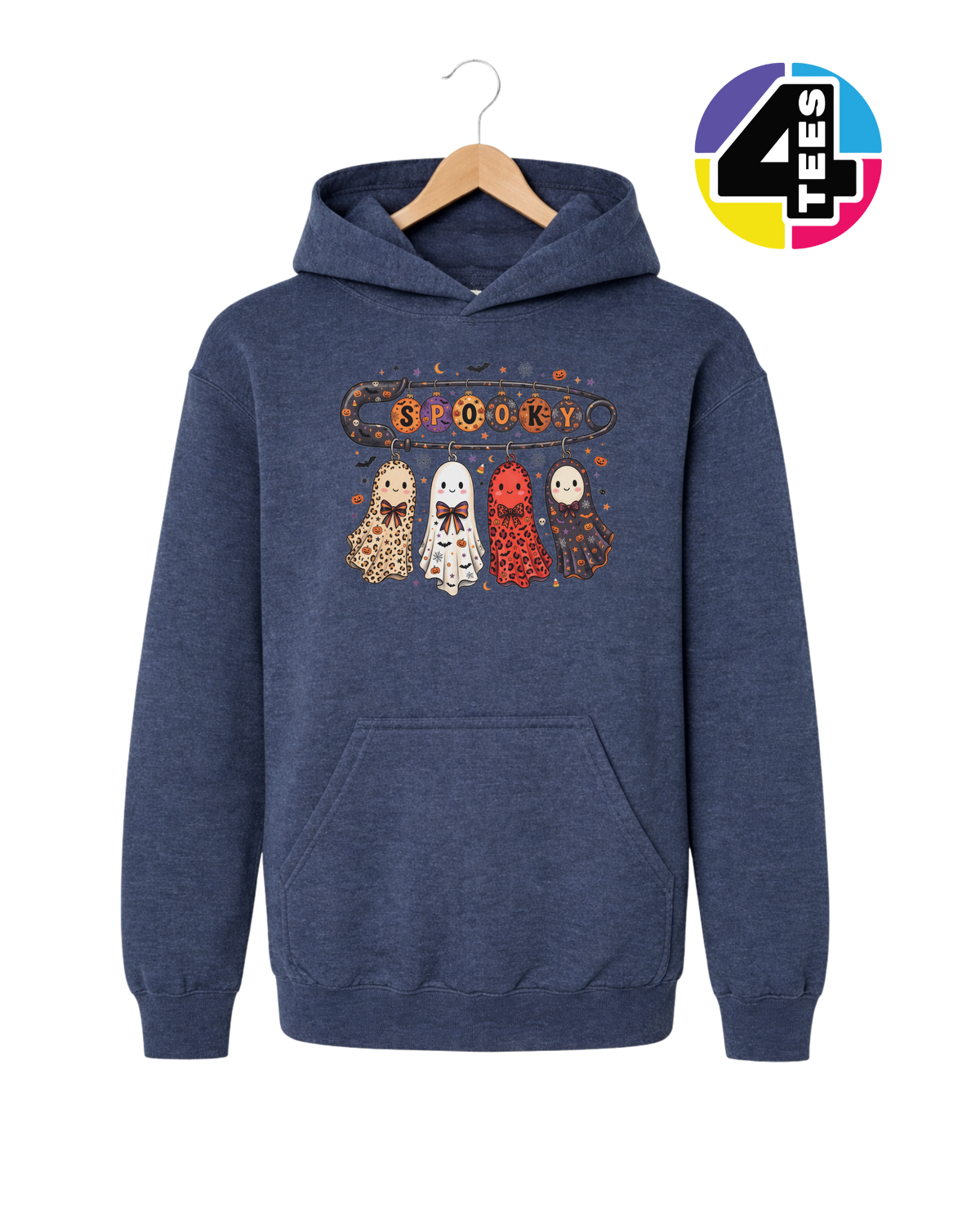 Spooky Sweet Ghost Parade Youth Hoodie
