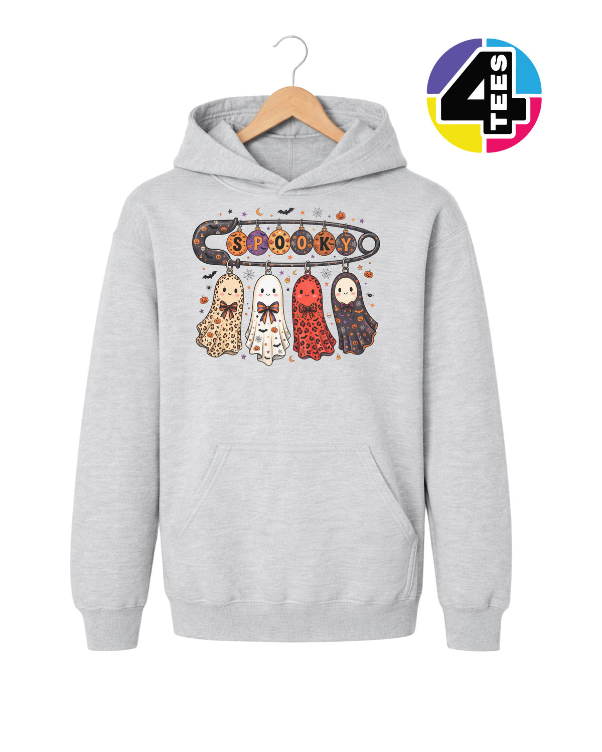 Spooky Sweet Ghost Parade Youth Hoodie