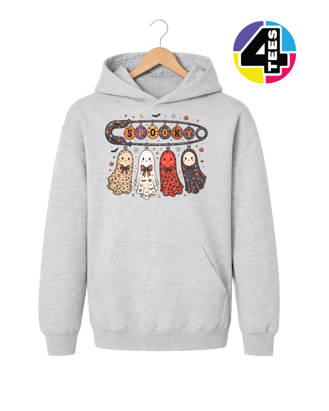 Spooky Sweet Ghost Parade Youth Hoodie