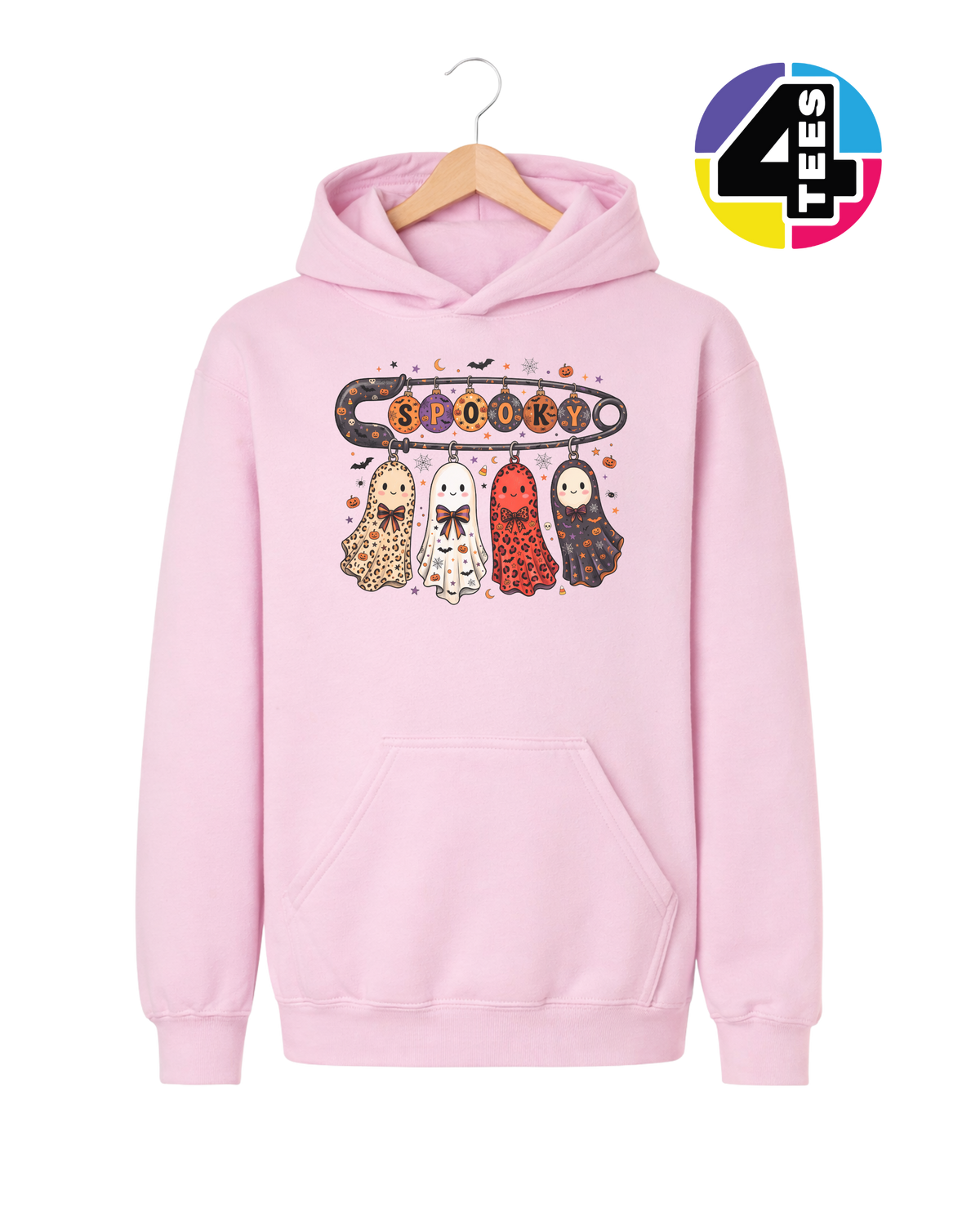 Spooky Sweet Ghost Parade Youth Hoodie