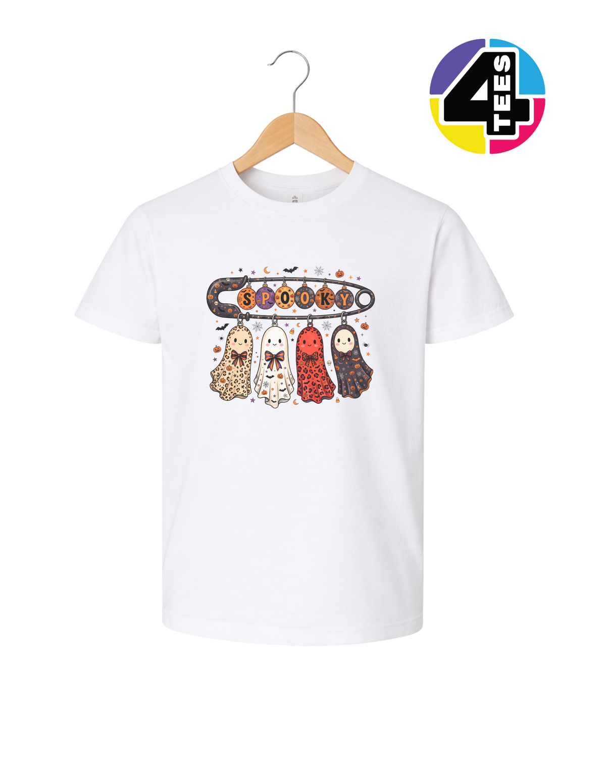 Spooky Sweet Ghost Parade Youth Tee