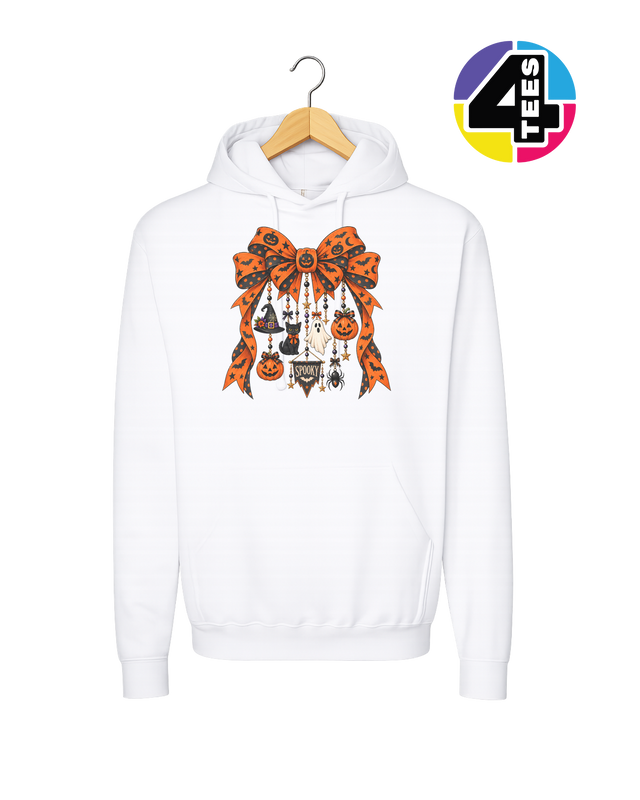 Spooky Season Charm Bow Hoodie
