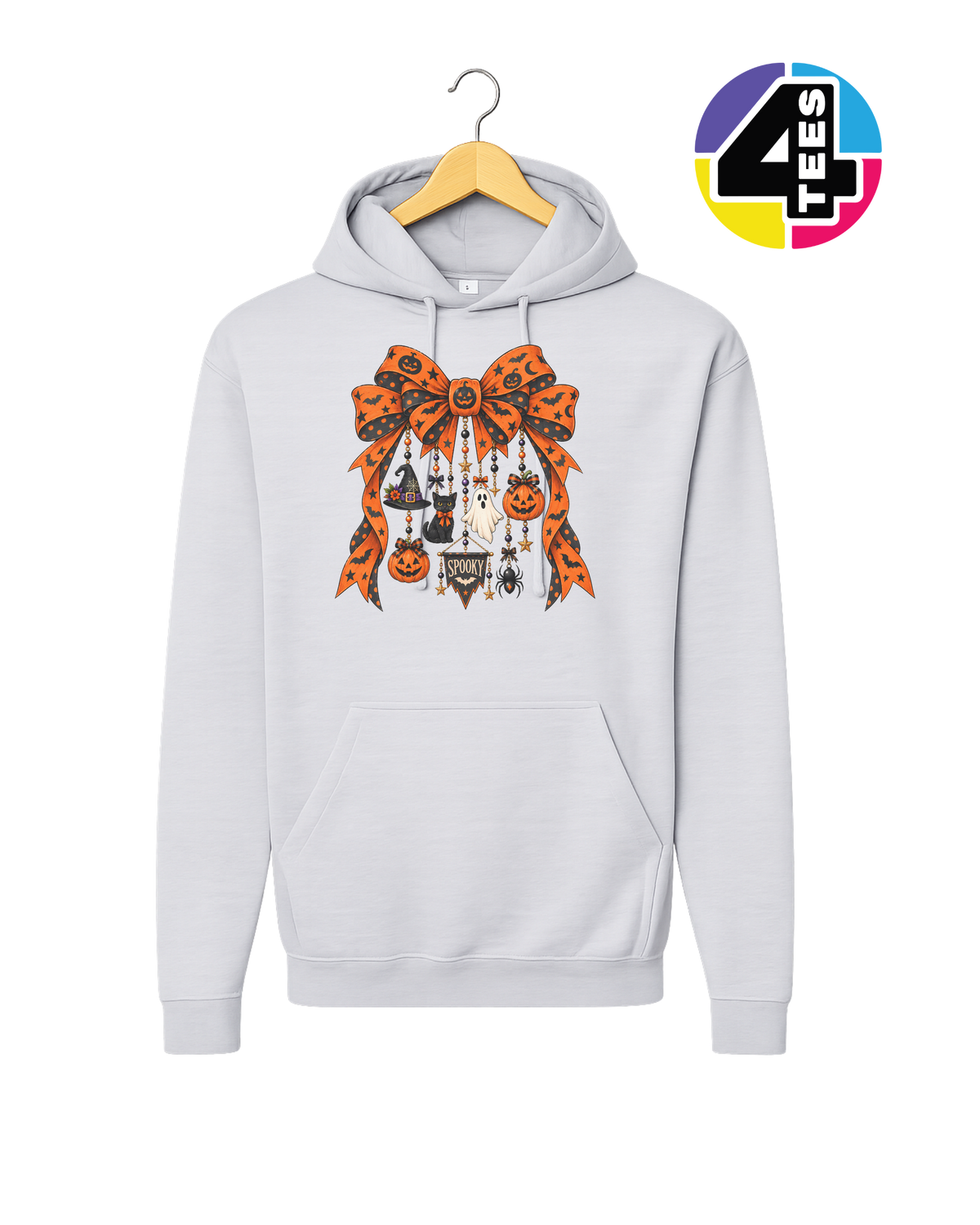 Spooky Season Charm Bow Hoodie