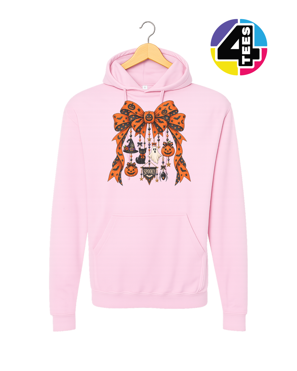 Spooky Season Charm Bow Hoodie