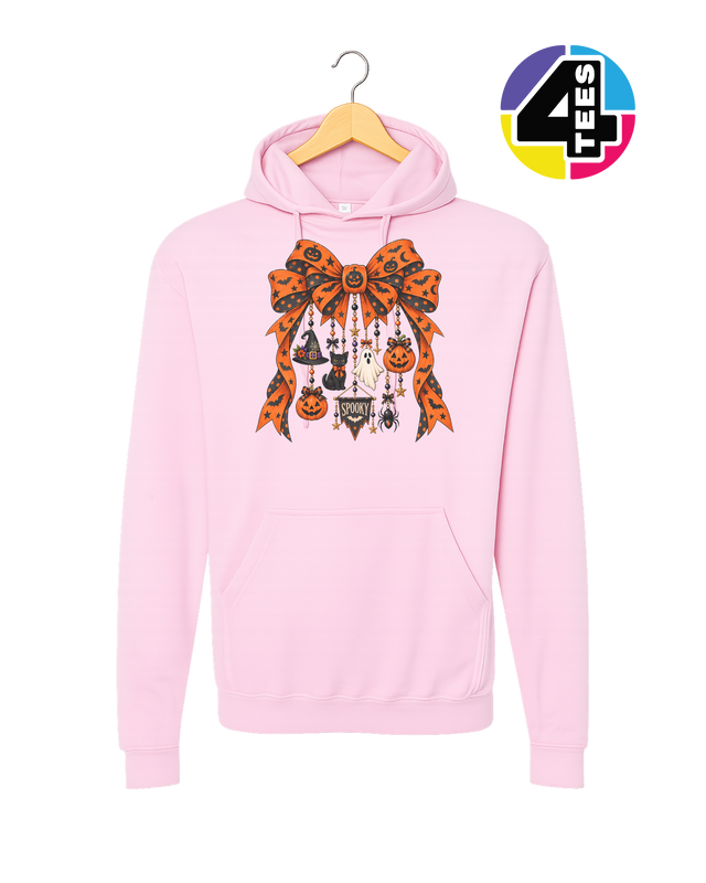 Spooky Season Charm Bow Hoodie