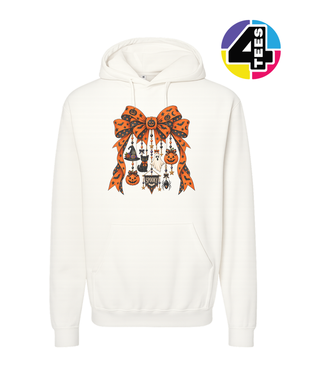 Spooky Season Charm Bow Hoodie