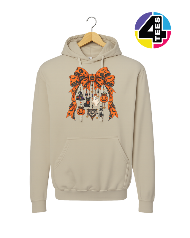 Spooky Season Charm Bow Hoodie