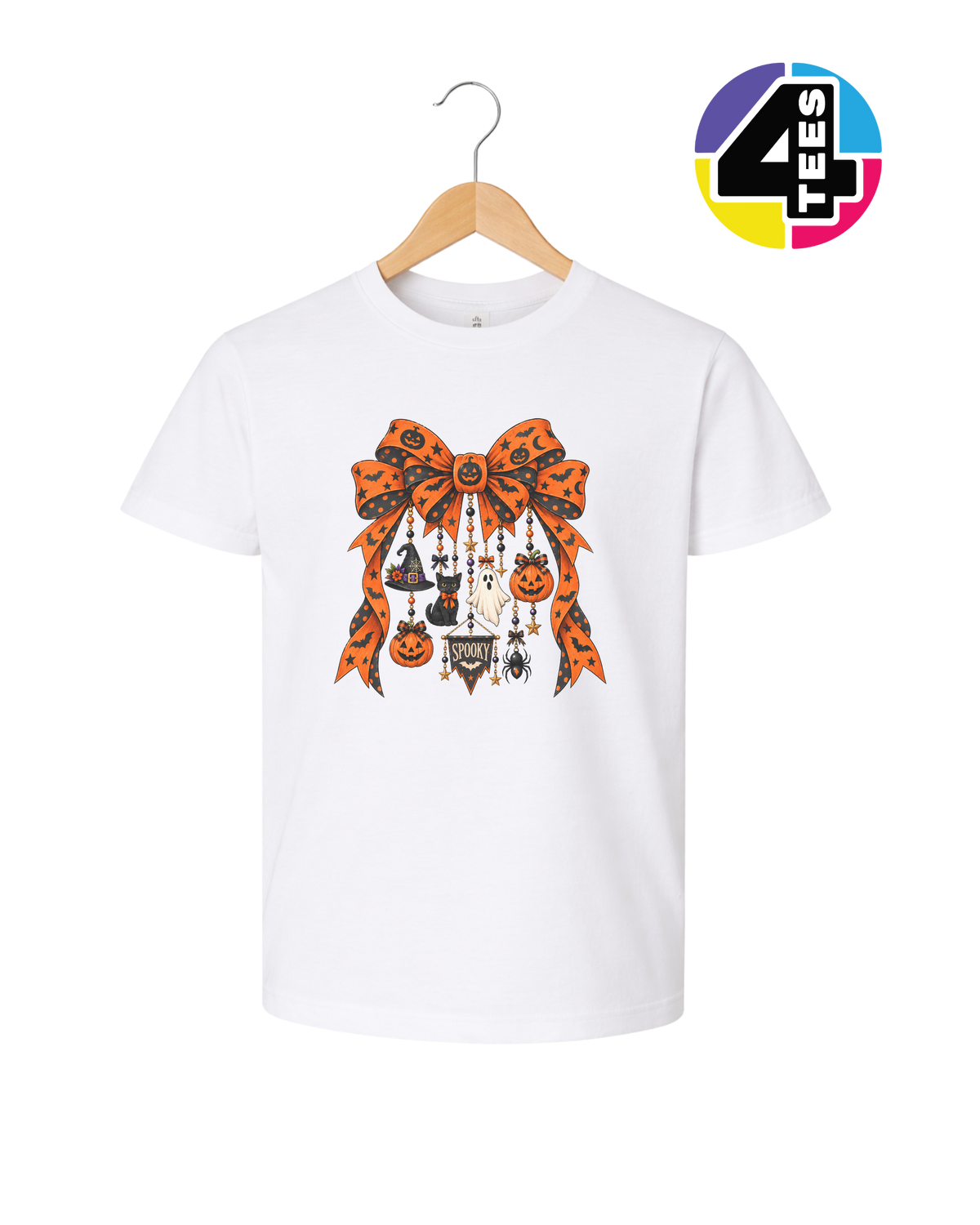 Spooky Season Charm Bow Youth Tee