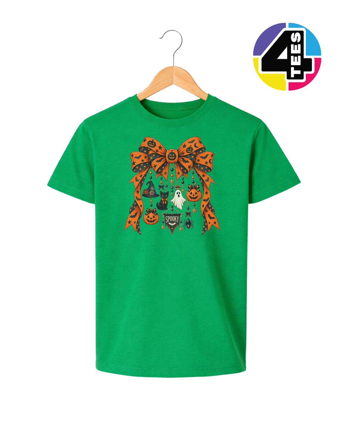 Spooky Season Charm Bow Youth Tee
