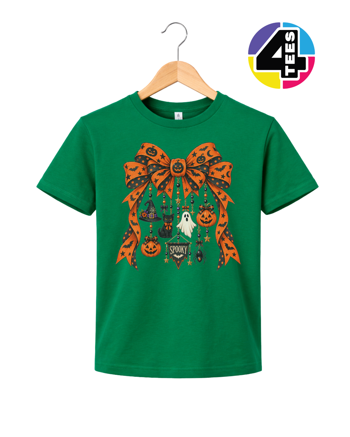 Spooky Season Charm Bow Youth Tee