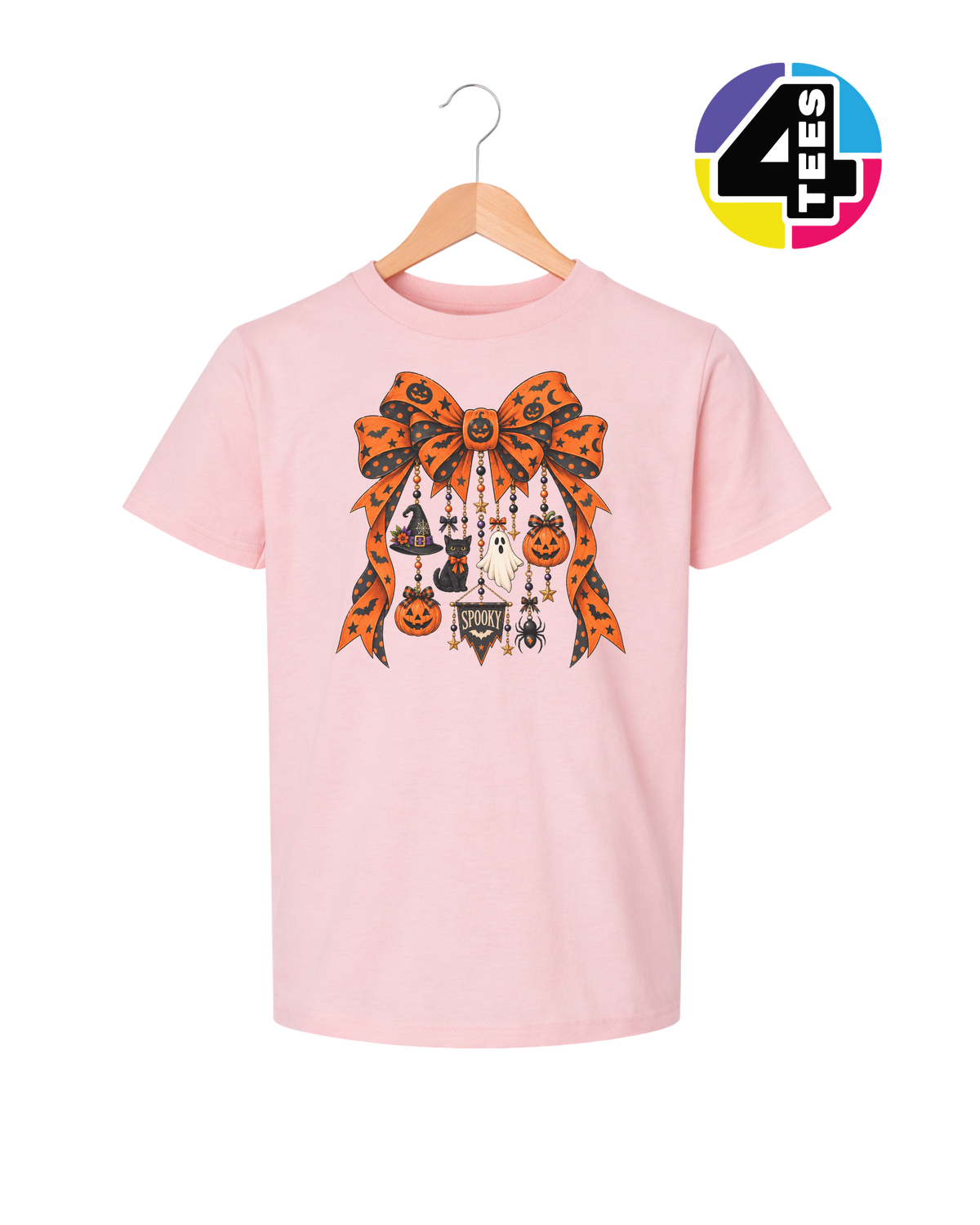 Spooky Season Charm Bow Youth Tee