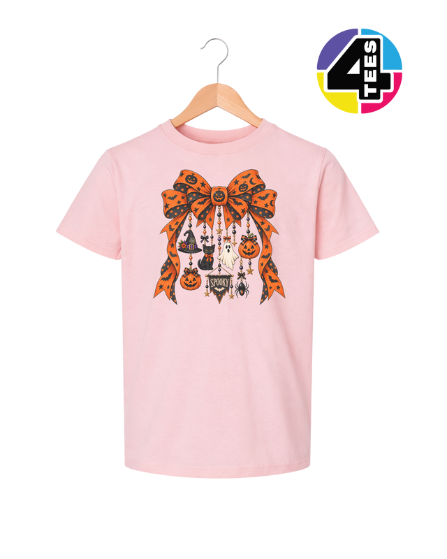 Spooky Season Charm Bow Youth Tee