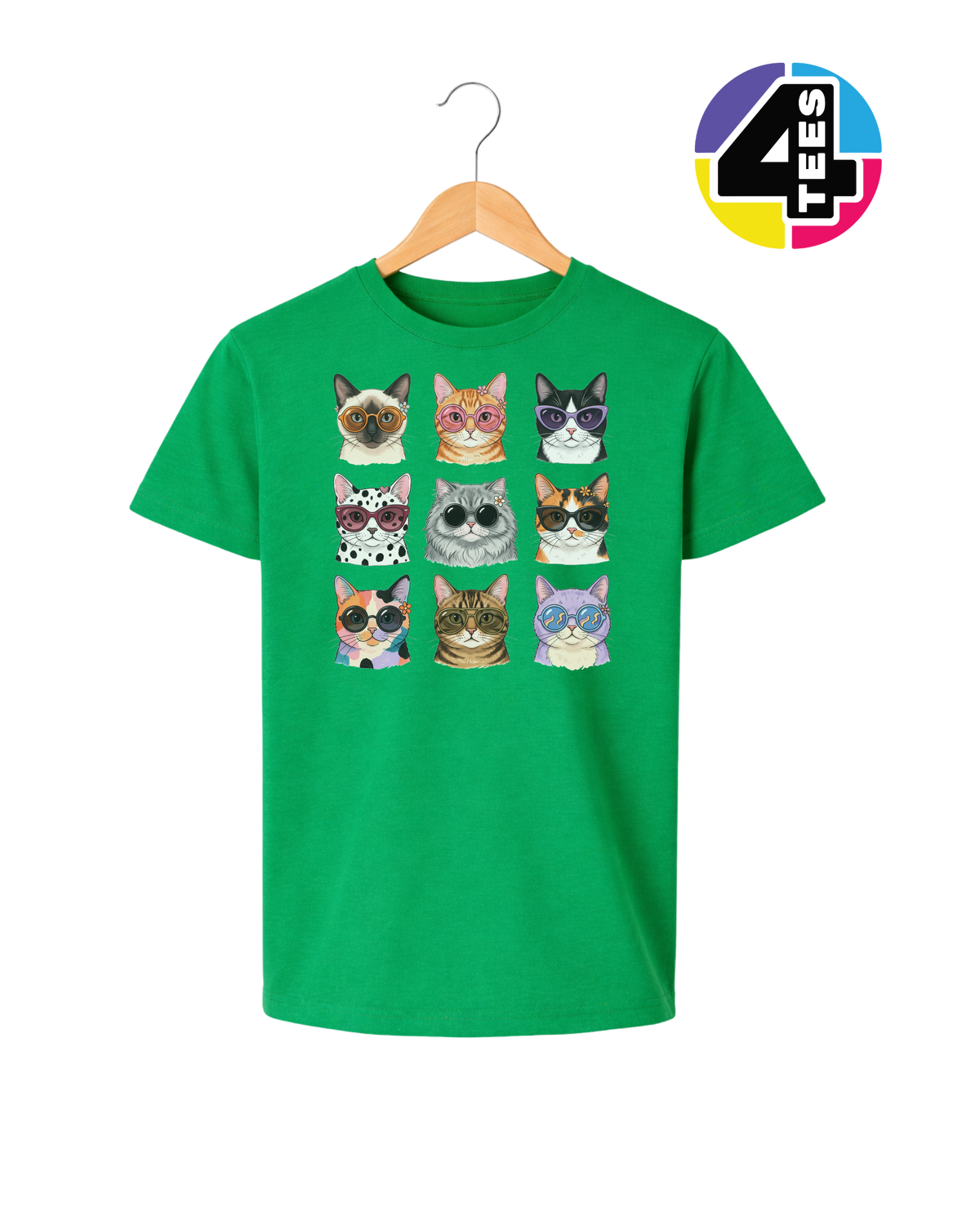 Purrfectly Posh Cats Youth Tee