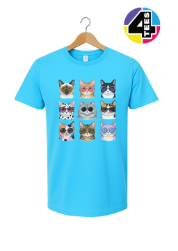 Purrfectly Posh Cats Tee