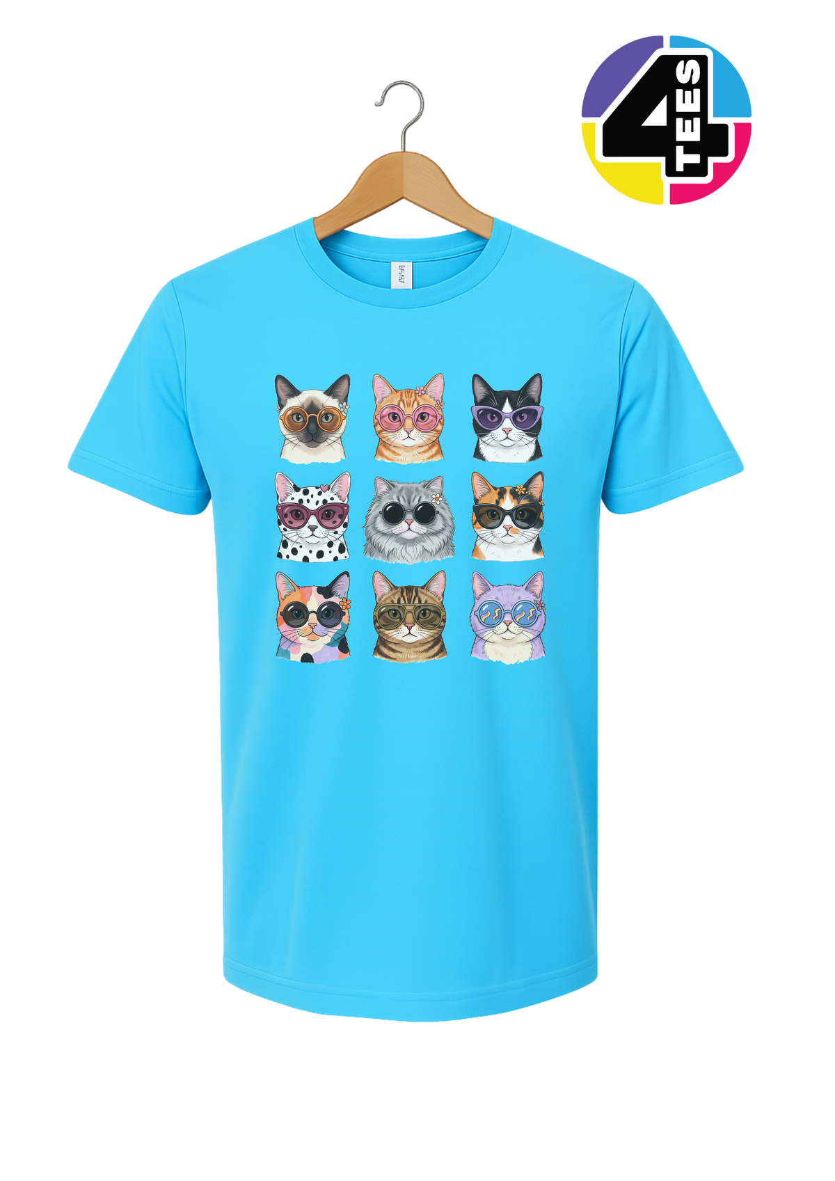 Purrfectly Posh Cats Tee