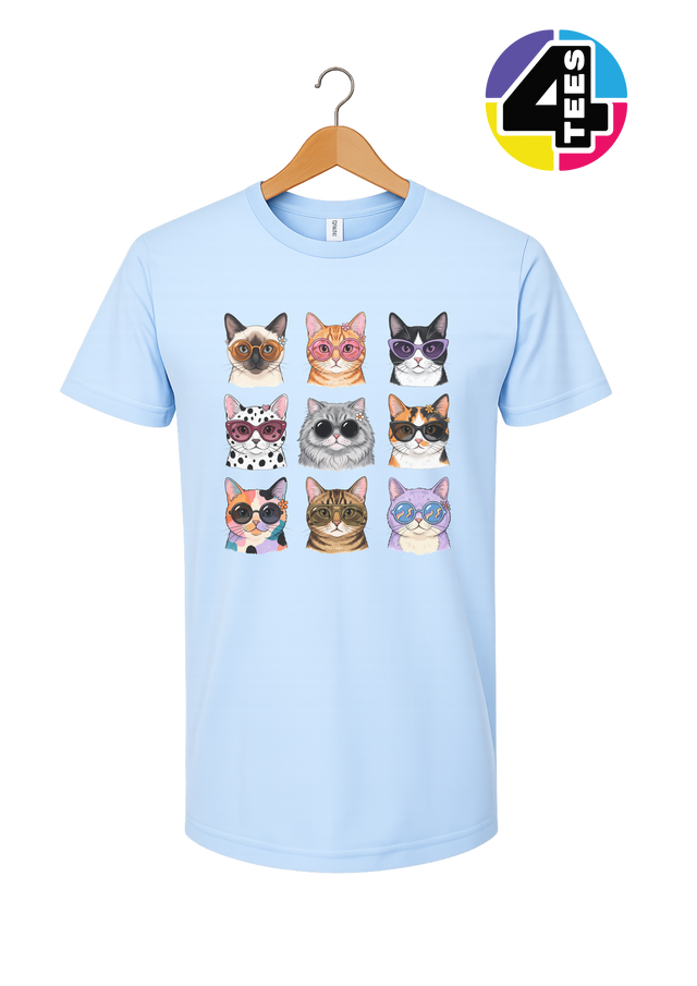 Purrfectly Posh Cats Tee