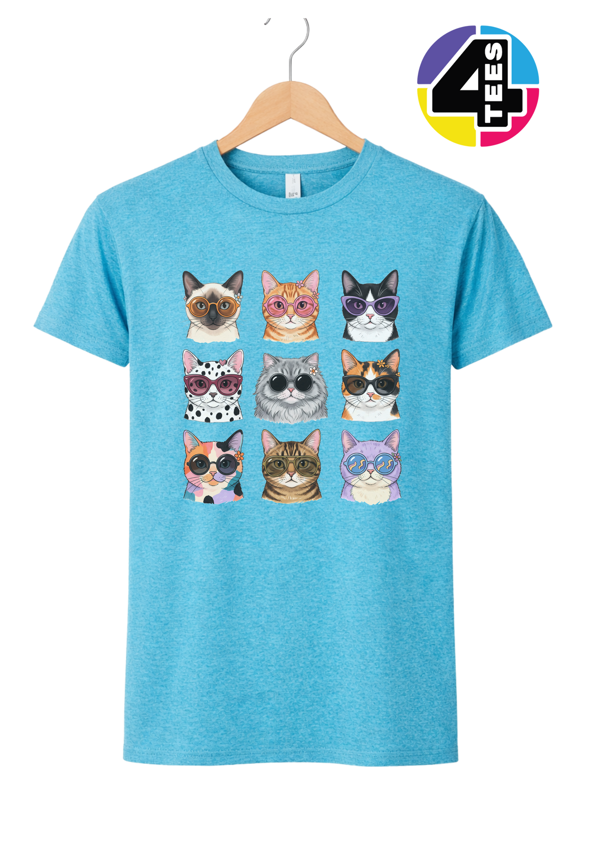 Purrfectly Posh Cats Tee