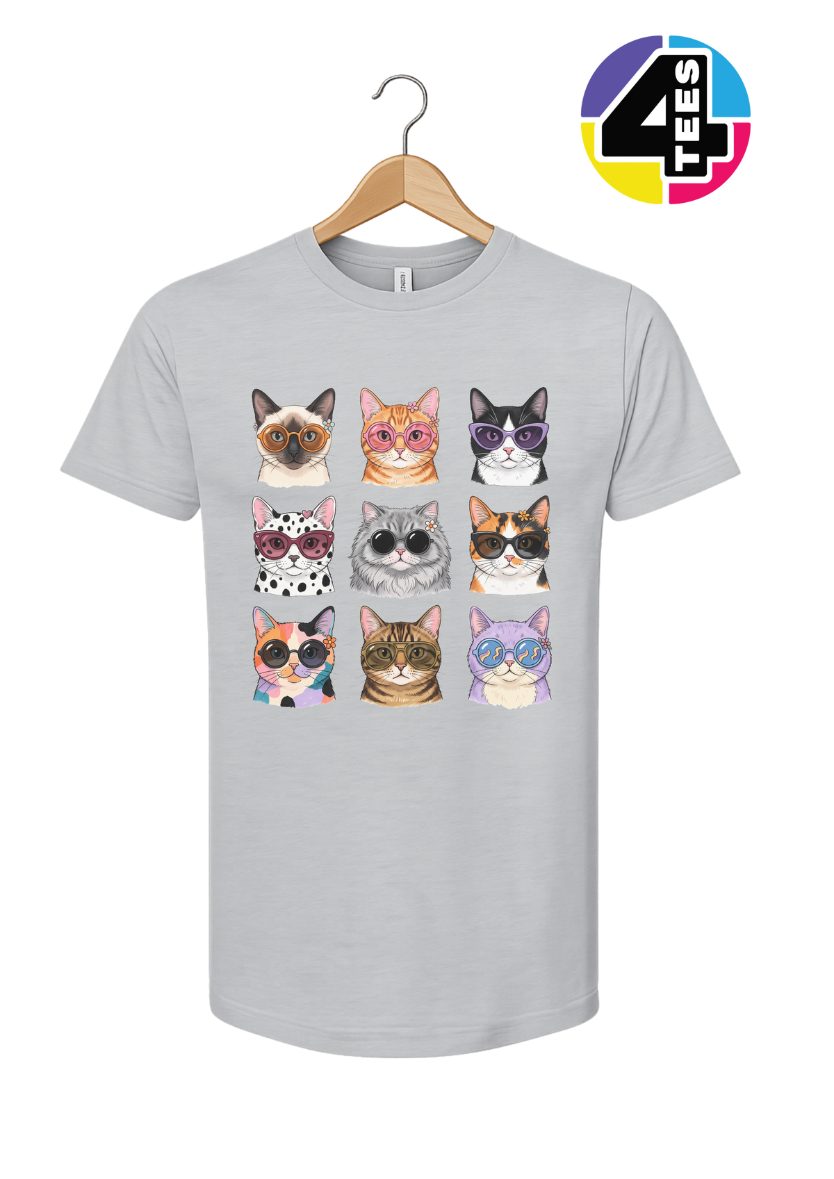 Purrfectly Posh Cats Tee