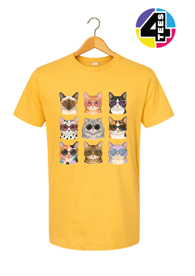 Purrfectly Posh Cats Tee
