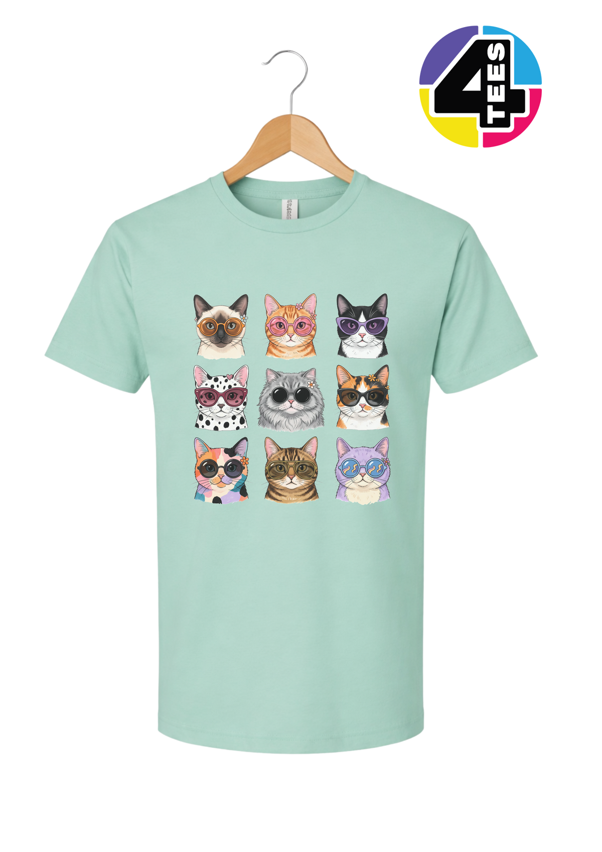 Purrfectly Posh Cats Tee