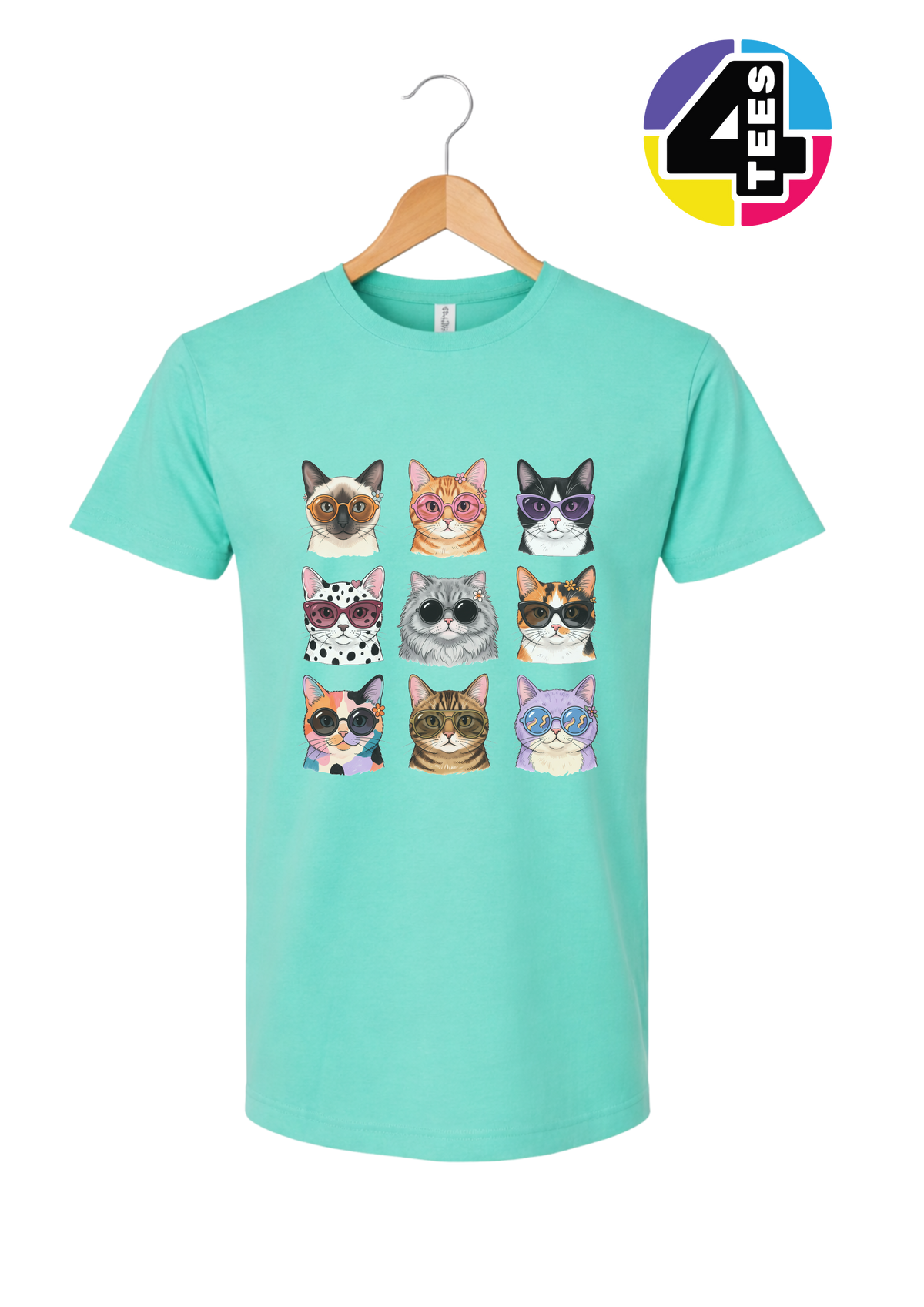 Purrfectly Posh Cats Tee