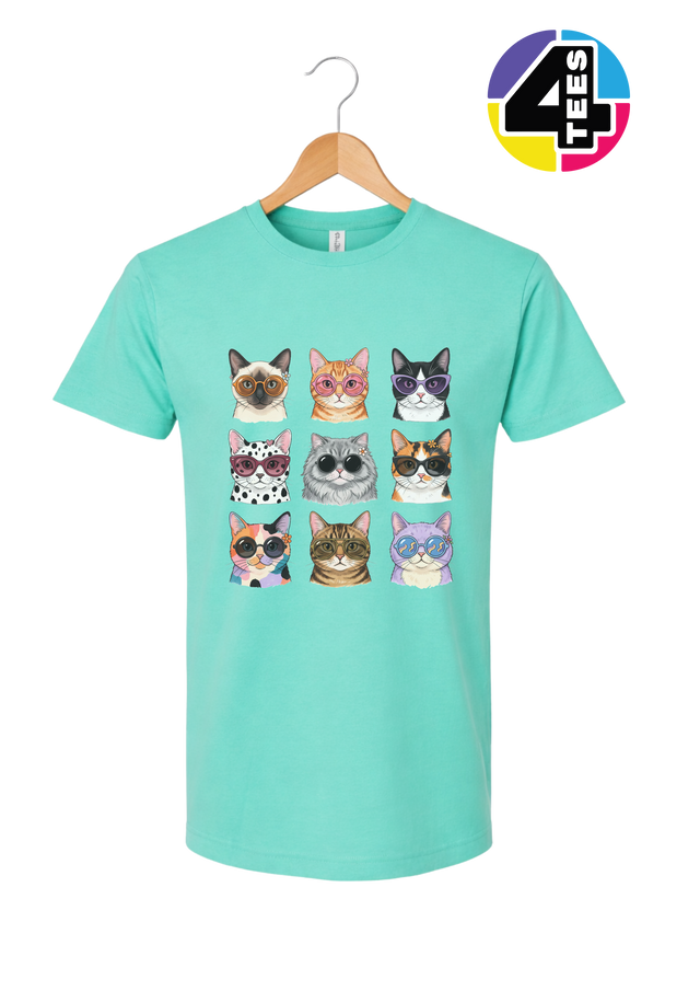 Purrfectly Posh Cats Tee