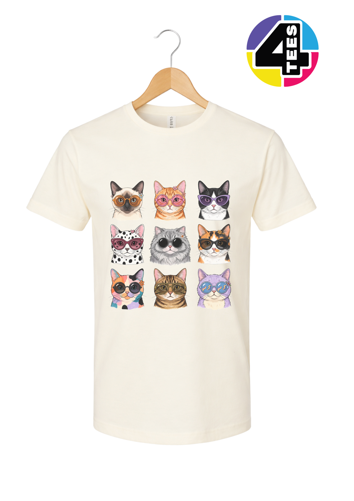Purrfectly Posh Cats Tee