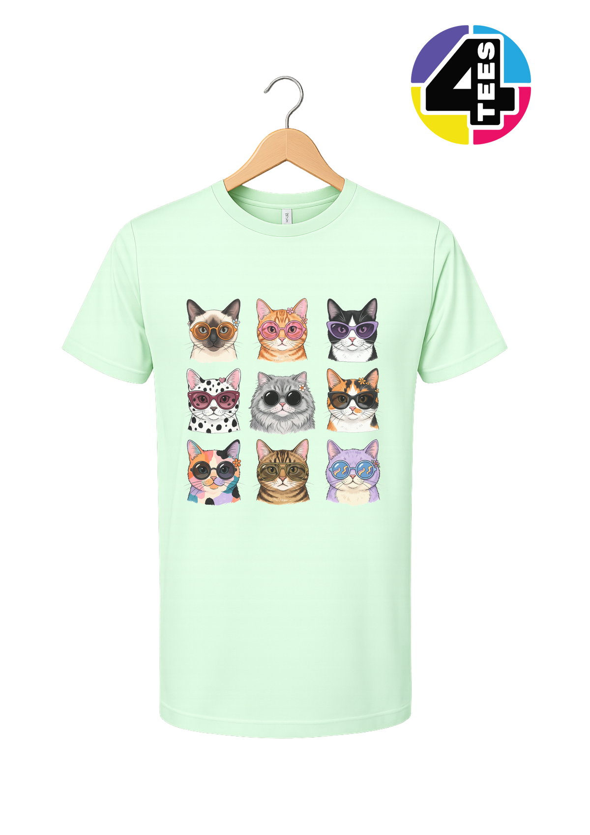 Purrfectly Posh Cats Tee