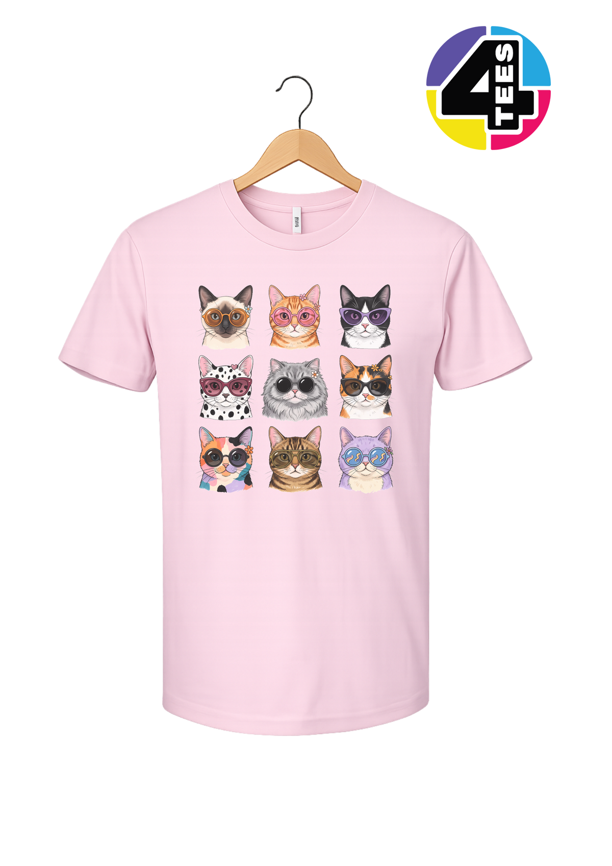 Purrfectly Posh Cats Tee