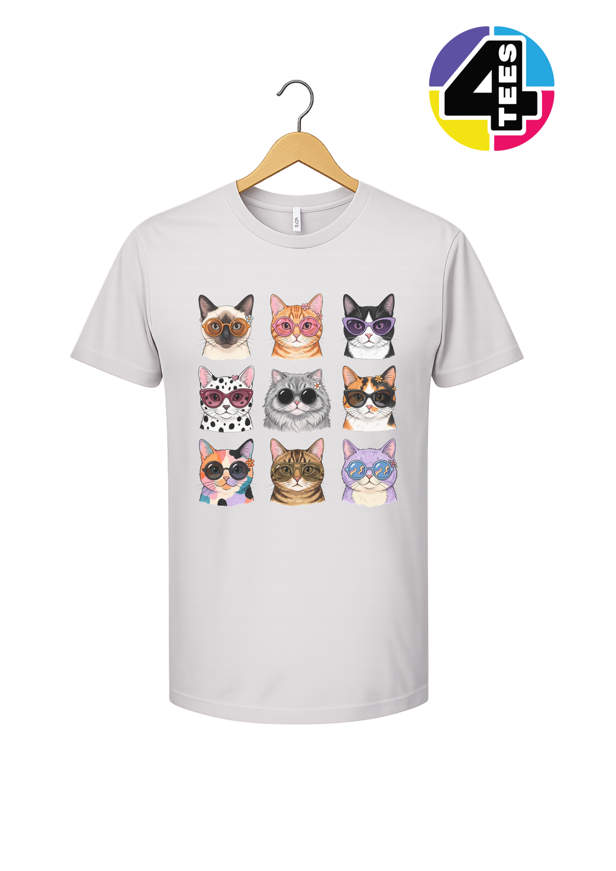 Purrfectly Posh Cats Tee