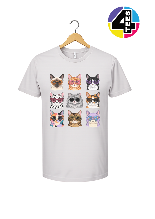 Purrfectly Posh Cats Tee