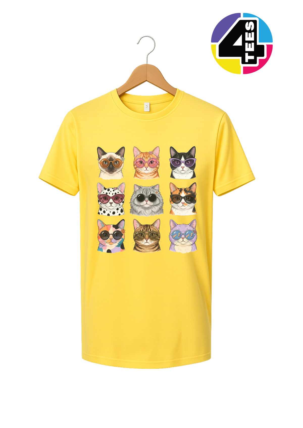 Purrfectly Posh Cats Tee