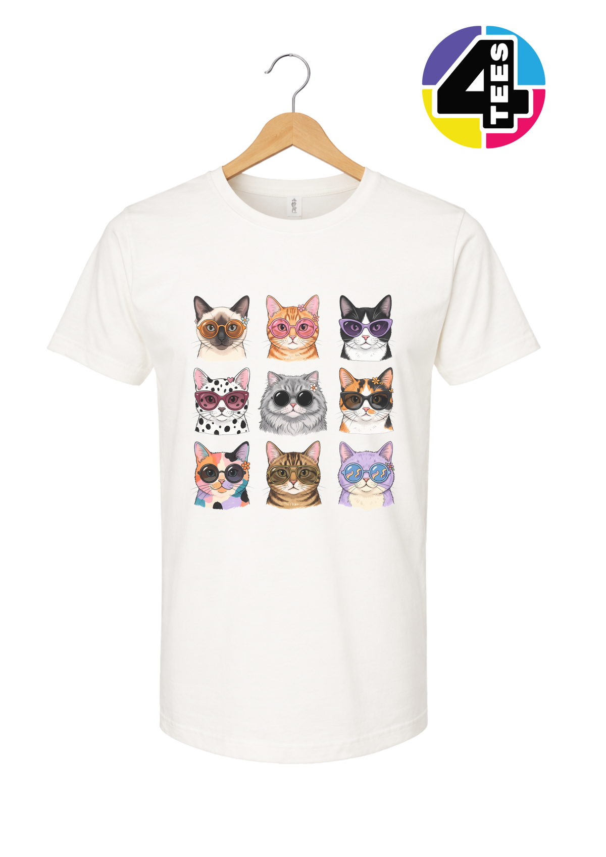Purrfectly Posh Cats Tee