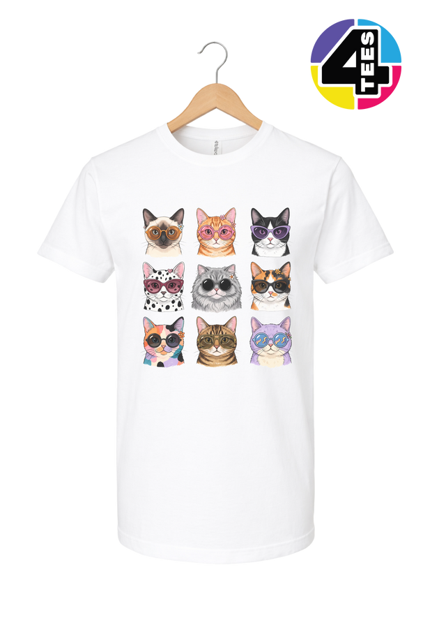 Purrfectly Posh Cats Tee