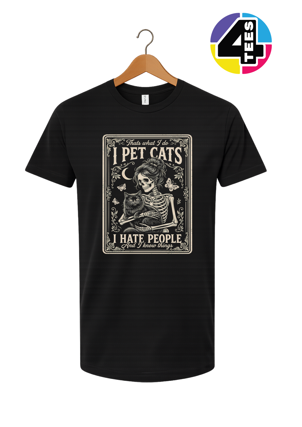 I Pet Cats, I Hate People Tee