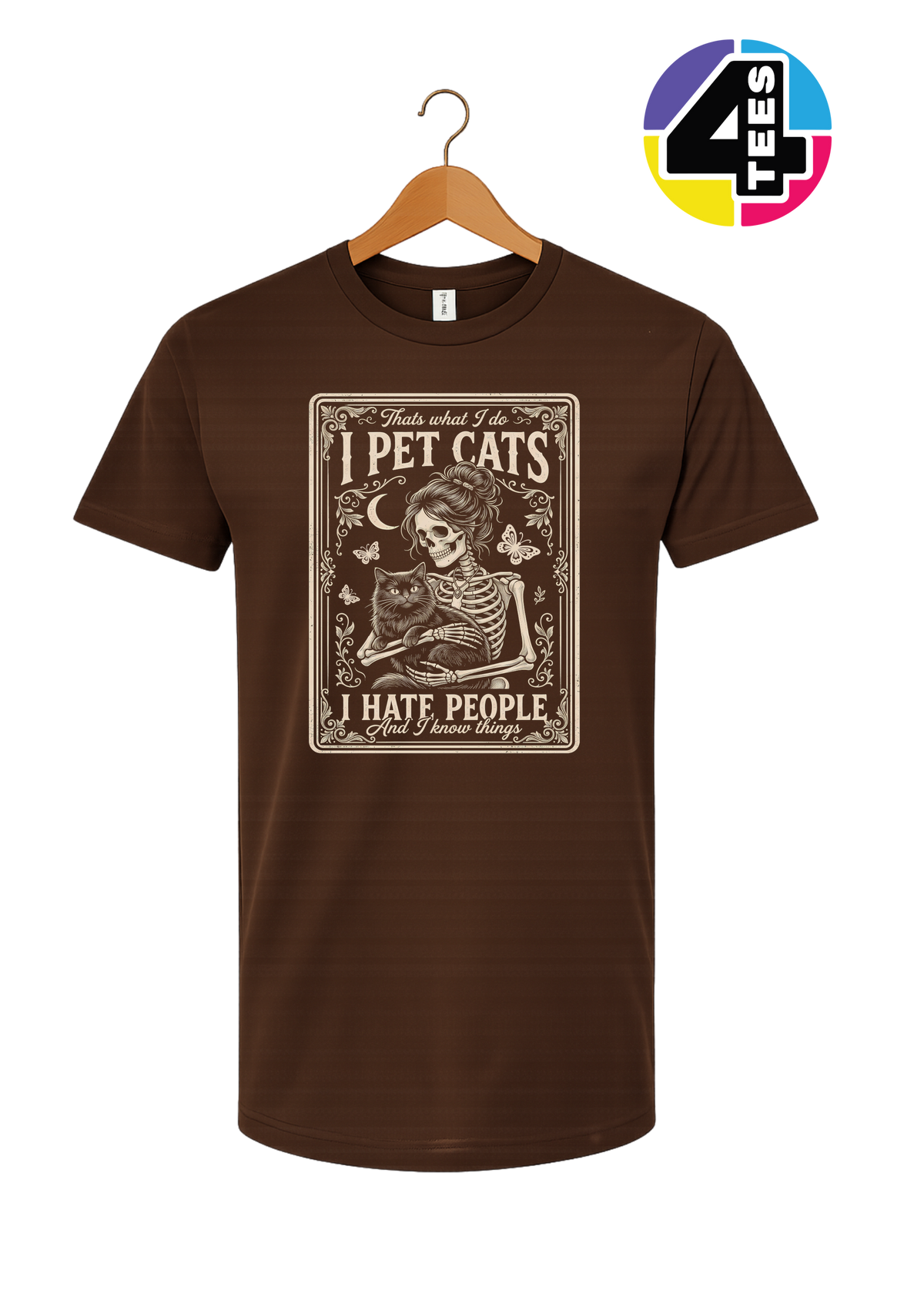 I Pet Cats, I Hate People Tee