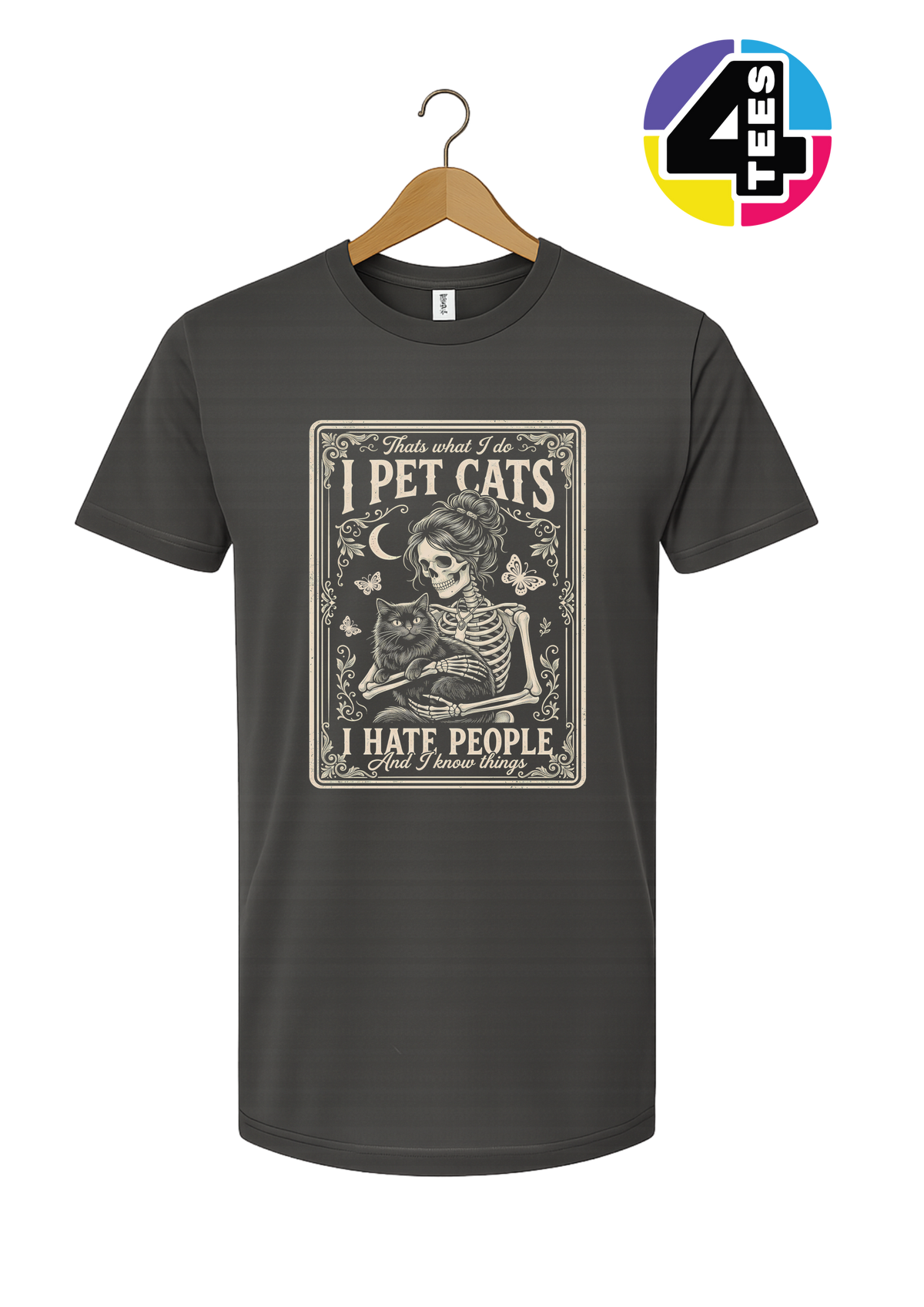 I Pet Cats, I Hate People Tee