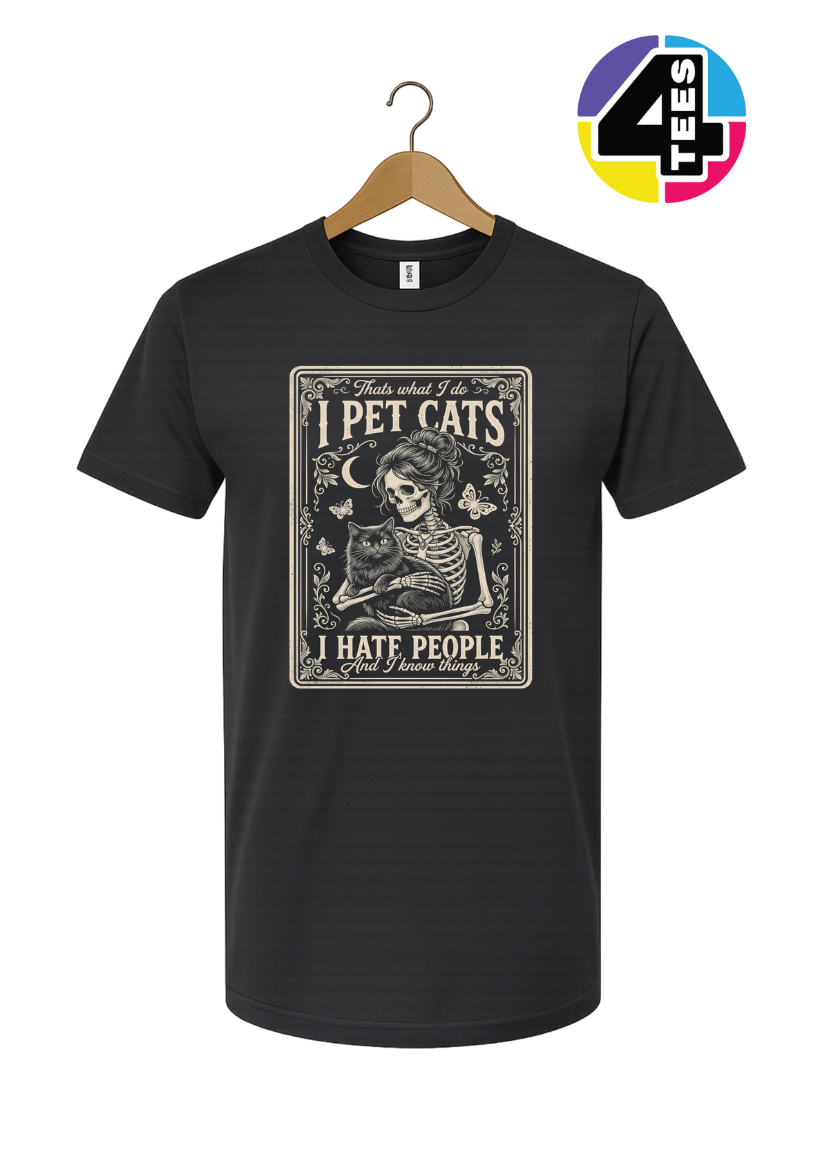 I Pet Cats, I Hate People Tee