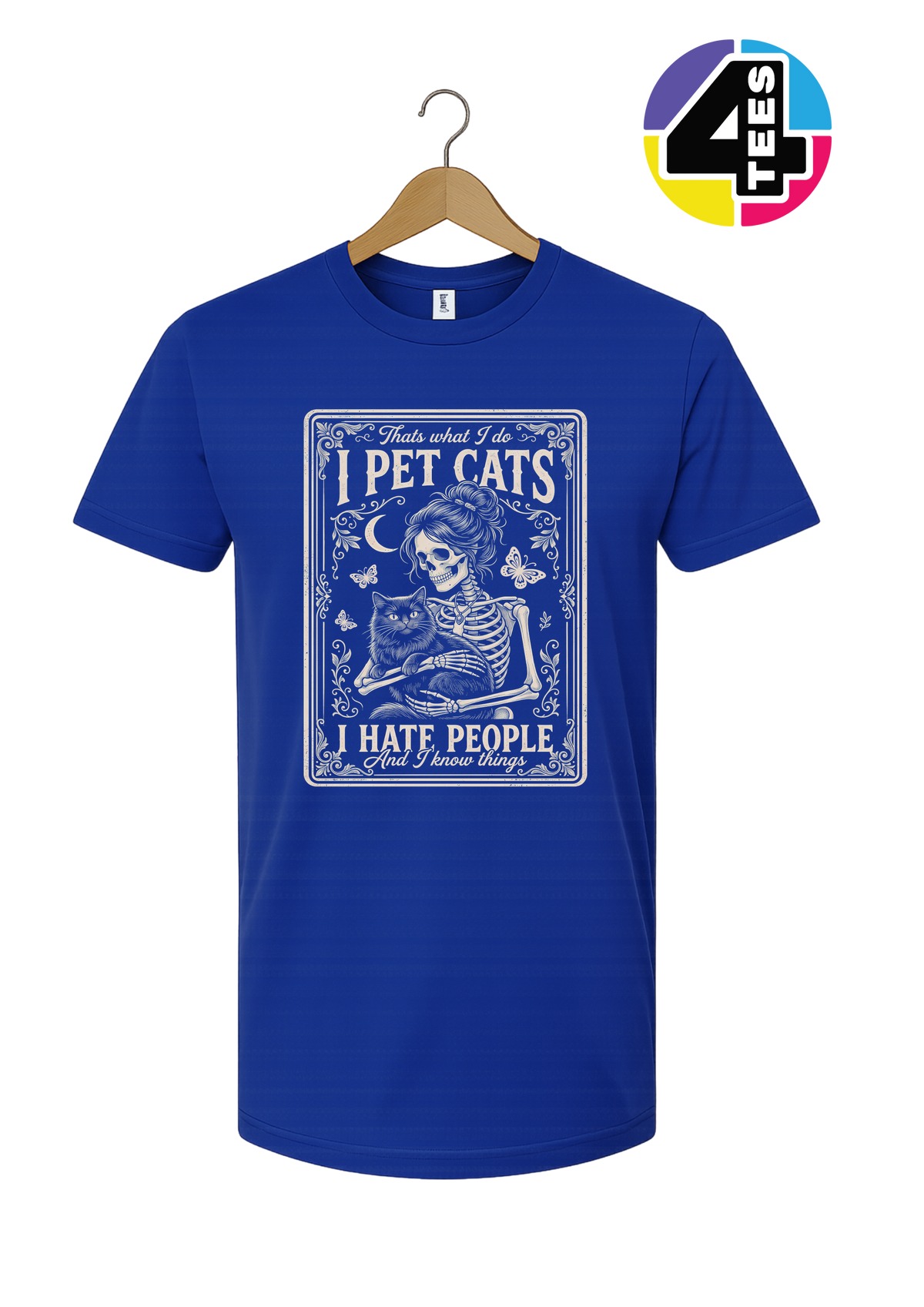 I Pet Cats, I Hate People Tee