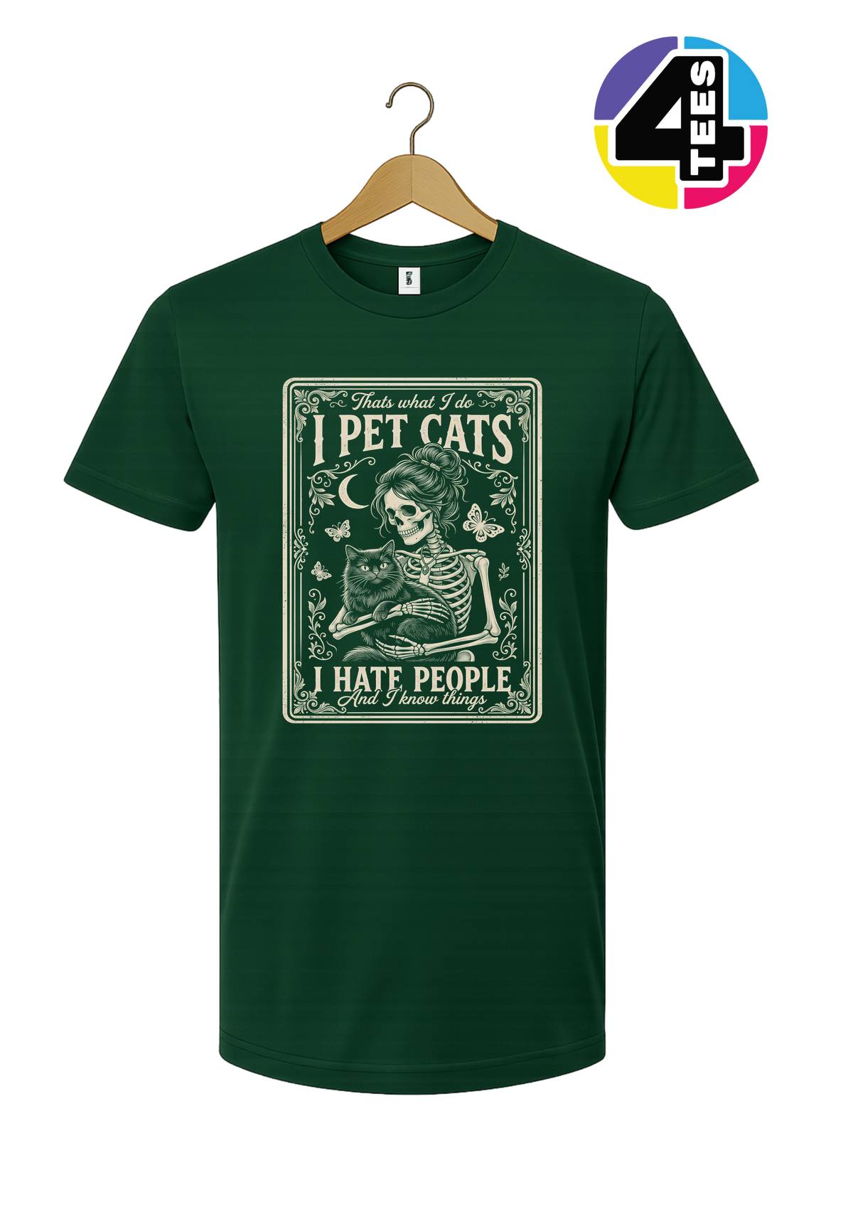 I Pet Cats, I Hate People Tee