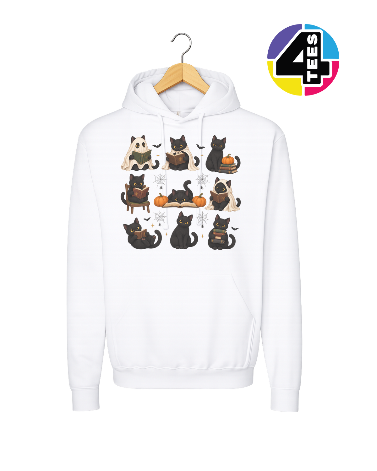 Midnight Meow-gic Book Club Hoodie