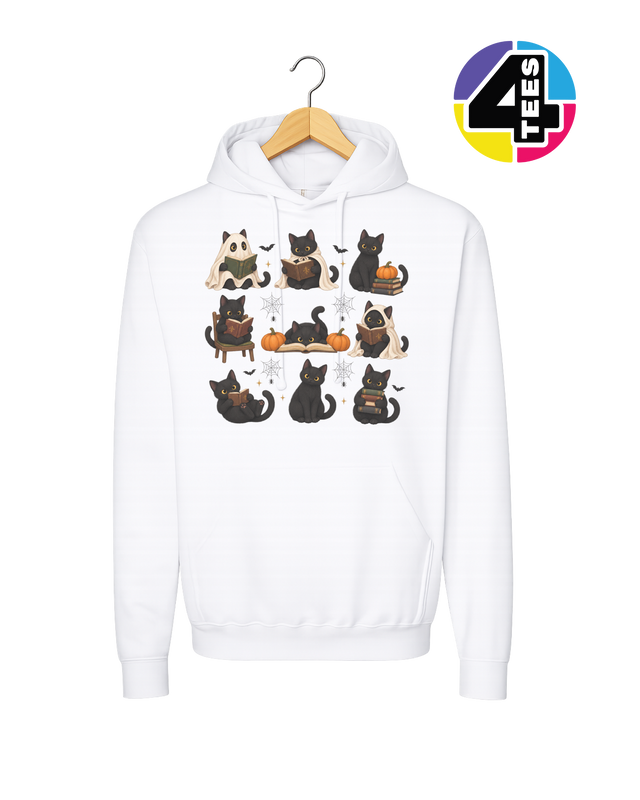 Midnight Meow-gic Book Club Hoodie